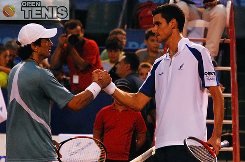 Hanescu - out!